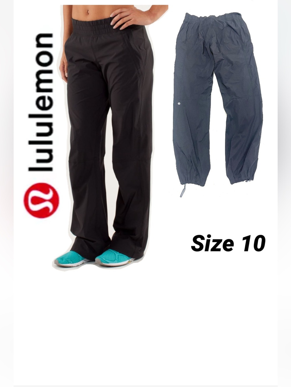 Lululemon Run: Dog Runner Pant Black Size 10